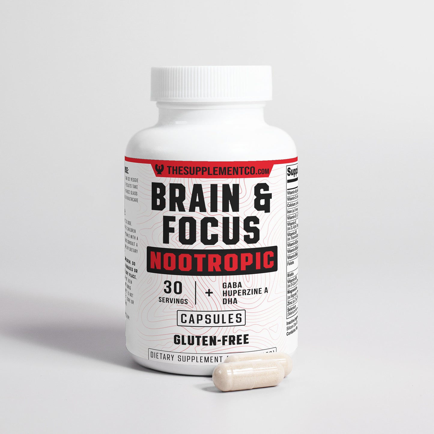 
                  
                    Nootropic Brain & Focus Formula
                  
                
