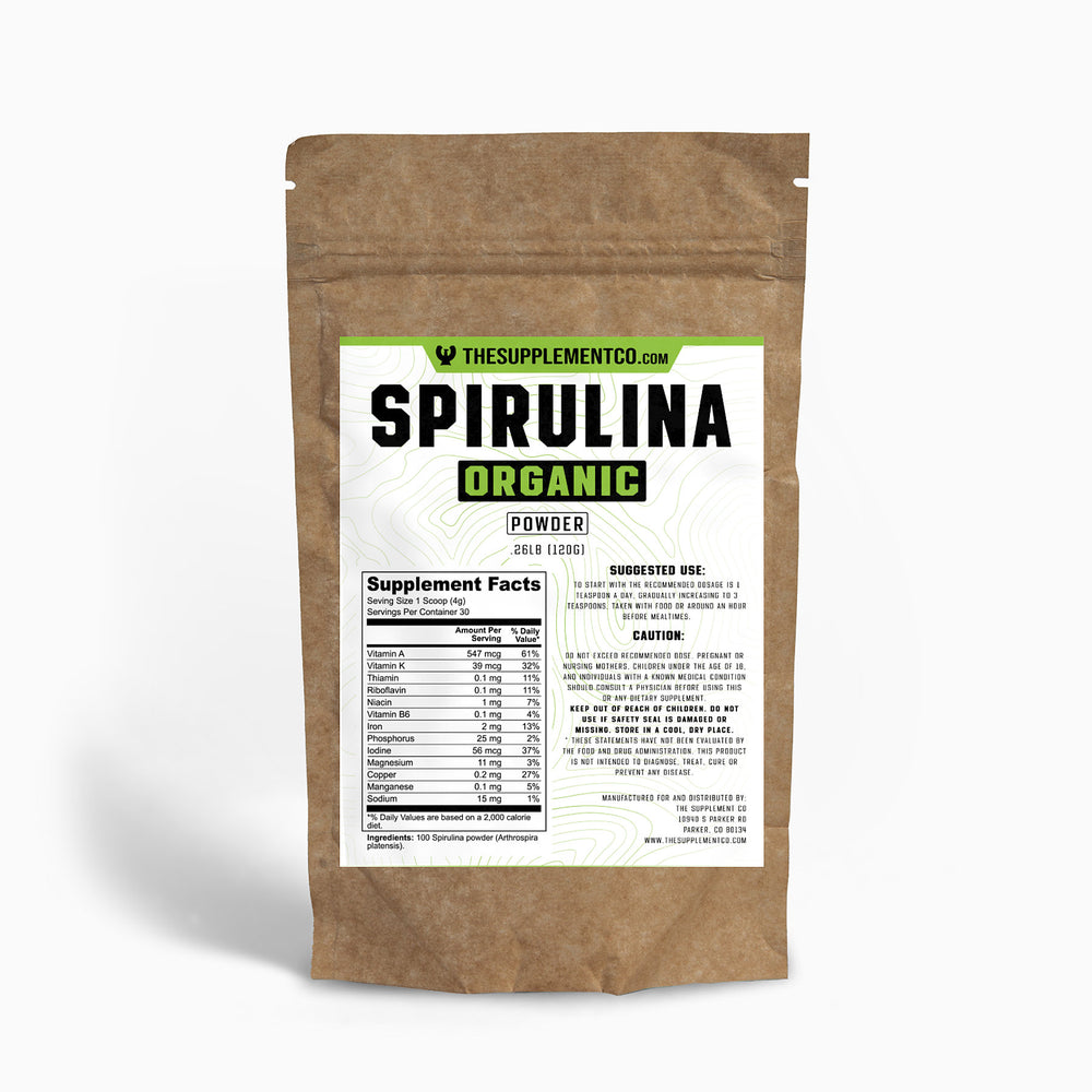 
                  
                    Organic Spirulina Powder
                  
                