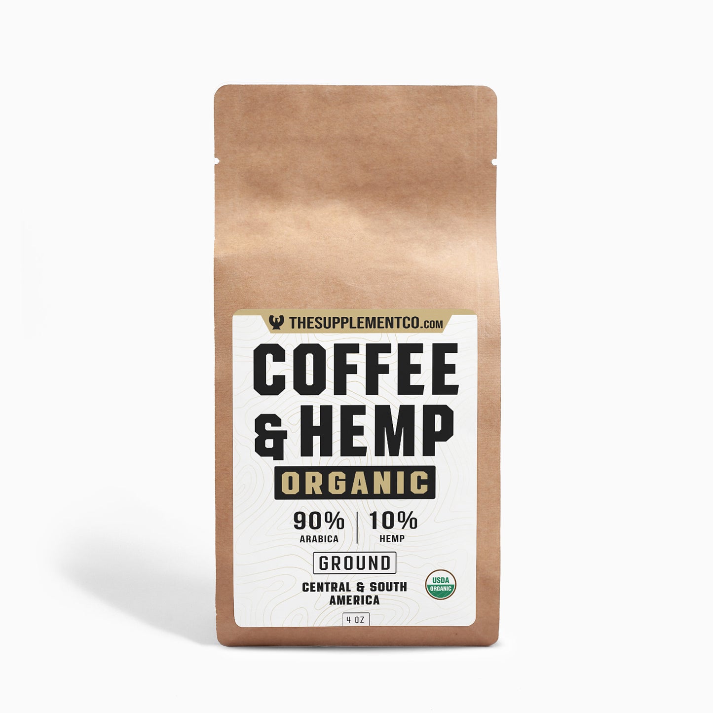 
                  
                    Organic Hemp Coffee Blend - Medium Roast 4oz
                  
                