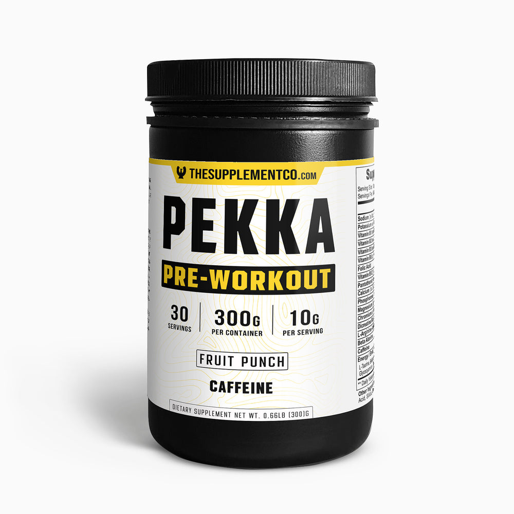 Pekka Pre-Workout Powder (Fruit Punch)