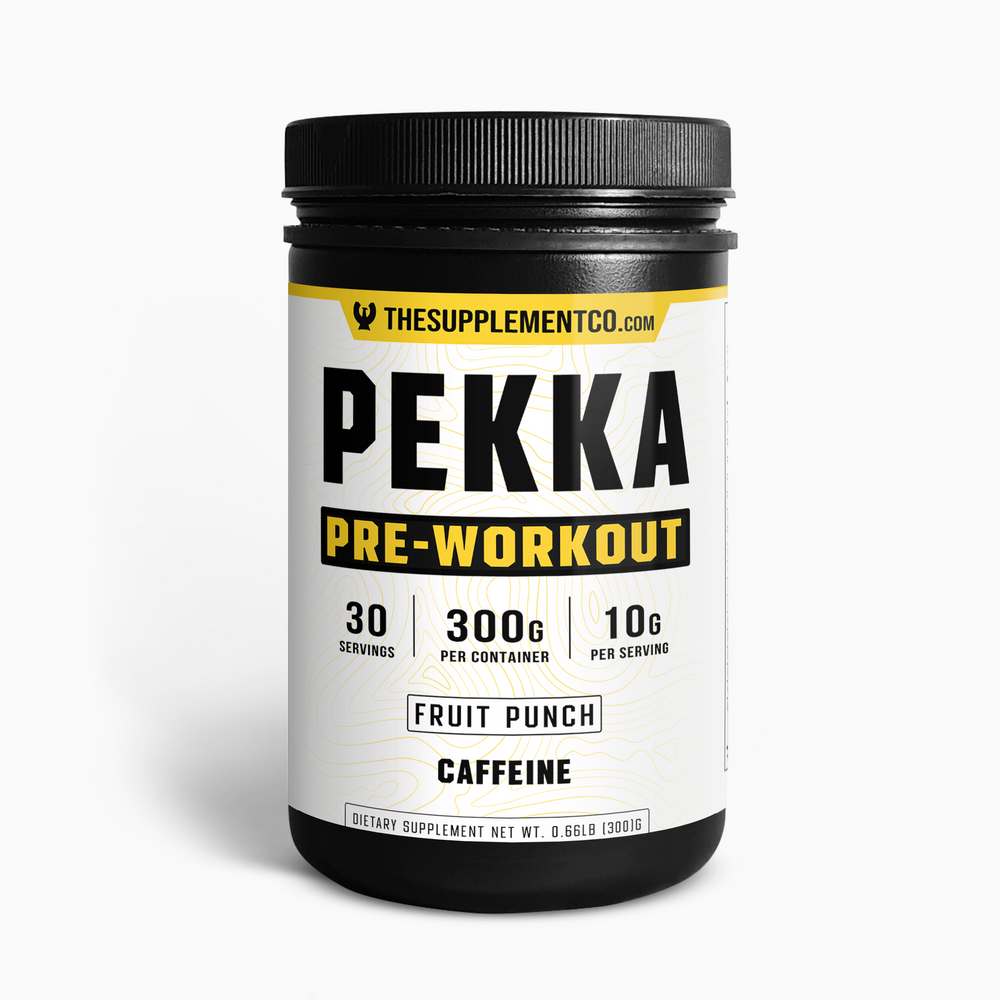 
                  
                    Pekka Pre-Workout Powder (Fruit Punch)
                  
                