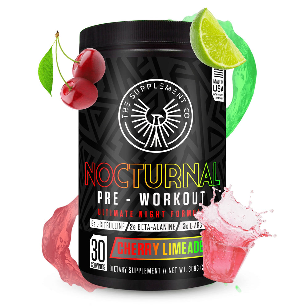 NOCTURNAL PRE WORKOUT - The Supplement CoPre-WorkoutCherry Limeade